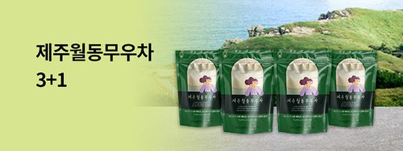 제주 월동 무우차 3+1